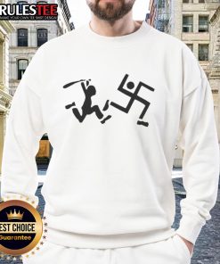 Good Antifa Is Coming For You Sweatshirt in black, featuring bold graphic text and a stylish design for activism supporters.