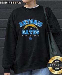 Good Antonio Gates Class of 2025 sweatshirt featuring bold lettering and a stylish design for sports fans and alumni.