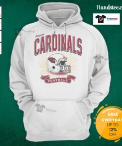 Good Arizona Cardinals Historic Prime Play Hoodie featuring team colors and logo, perfect for fans and cold weather.