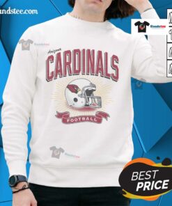Arizona Cardinals historic prime play sweatshirt featuring team logo and vibrant colors, perfect for fans.