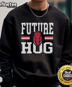 Good Arkansas Razorbacks Future Hog Sweatshirt featuring team logo and vibrant colors, perfect for fans and game day.