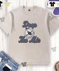 Good Athlete Drop The Mic Sports Washed T-Shirt in vibrant colors, perfect for activewear and casual sports enthusiasts.