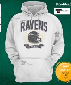 Alt Text: Good Baltimore Ravens Historic Prime Play Hoodie featuring team colors and logo, perfect for fans and game day.