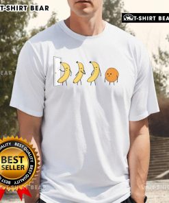 Good Banana Orange Knock Knock T-Shirt featuring a fun graphic design, perfect for humor lovers and casual wear.