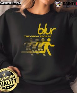 Good Blur The Great Escape Sweatshirt in soft fabric featuring a stylish design, perfect for casual wear and comfort.