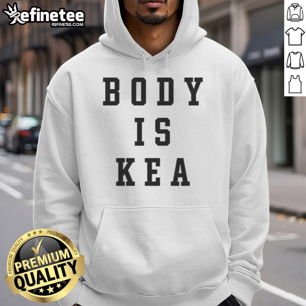 Good Body Is Ke A Hoodie Good Body Is K Hoodie: Stylish black hoodie featuring motivational text, perfect for casual wear and fitness enthusiasts.