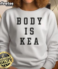 Good Body Is Ke sweatshirt in a stylish design, perfect for casual wear and showcasing a confident lifestyle.