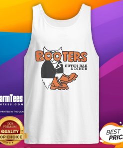 Good Booters Butch Bar and Diner tank top featuring vibrant colors and unique design, perfect for casual outings.
