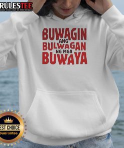 Good Buwagin Bulwagan Ang Ng Mga Buwaya Hoodie featuring a stylish design with crocodile graphics and vibrant colors.
