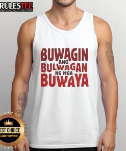 Good Buwagin Bulwagan Ang Ng Mga Buwaya tank top featuring a vibrant crocodile design, perfect for casual wear.