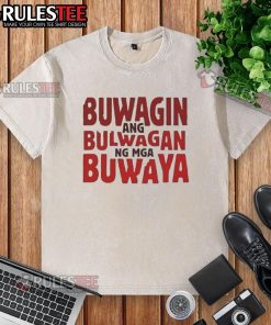 Good Buwagin Bulwagan Ang Ng Mga Buwaya washed t-shirt featuring a vibrant crocodile design on soft fabric.