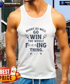 Good Cal Raleigh Might As Well Go Win The Whole F-ing Thing signature tank top in vibrant colors, perfect for fans.