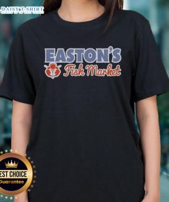 Good Catch of the Day tee featuring Cam Easton's Fish Market design, perfect for fishing enthusiasts and casual wear.