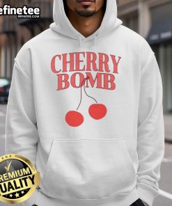 Alt Text: Good Cherry Bomb hoodie with a cherry on top, representing a beautiful life, perfect for casual style.
