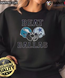 Alt Text: Good Coach Nick Sirianni Beat Dallas Sweatshirt showcasing team spirit and pride for Philadelphia Eagles fans.