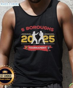 Alt Text: Good Cobra Kai Karate Kid 4 Boroughs Legends Tournament 2025 tank top showcasing karate tradition since 1984.