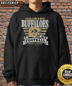 Good Colorado Buffaloes Stripe Splash Hoodie featuring vibrant colors and the iconic team logo for fans and athletes.