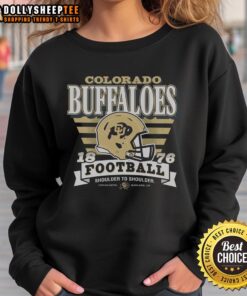 Good Colorado Buffaloes Stripe Splash Sweatshirt featuring vibrant colors and a trendy design for fans and athletes.