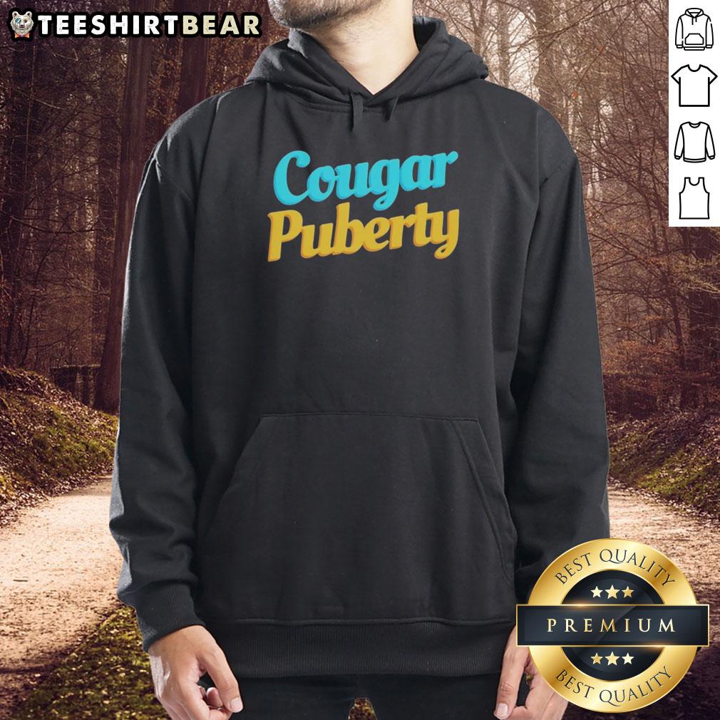 Good Cougar Puberty Hoodie Good Cougar Puberty Hoodie featuring a stylish design for fans of the popular series, perfect for casual wear.