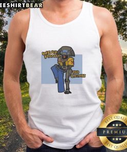 Good D2 Postin Wear Pants Do Crimes tank top featuring bold graphic design and casual style for trendy outfits.