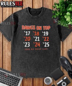 Good Dawgs on Top Good Ole Rocky Flop shirt featuring Georgia Bulldogs vs Tennessee Volunteers design.