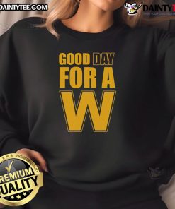 Cozy W Washington Commanders sweatshirt on a sunny day, perfect for fans to show team spirit and comfort.