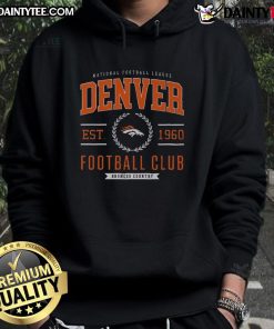 Good Denver Broncos Football Club hoodie in team colors, perfect for fans showing support on game day.