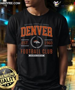 Good Denver Broncos Football Club T-Shirt featuring team colors and logo, perfect for fans supporting the Broncos.