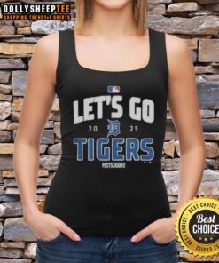 Good Detroit Tigers Baseball 2025 postseason tank top showcasing team spirit and support for the Tigers.