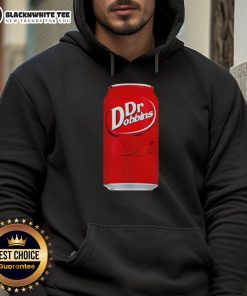 Good Dr. Dobbins hoodie featuring a Dr. Pepper soda parody graphic, perfect for fans of quirky beverage-inspired fashion.