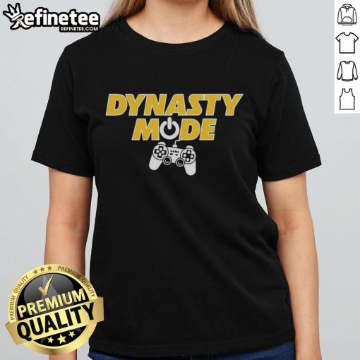 Good Dynasty Mode Ladies Tee in vibrant colors, showcasing a stylish design perfect for casual wear and sports enthusiasts.