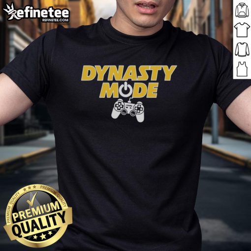 Alt Text: Good Dynasty Mode T-Shirt featuring bold graphics and comfortable fabric, perfect for gaming enthusiasts and casual wear.