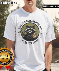 Good Emotional Support Raccoon T-Shirt featuring a cute raccoon design, perfect for animal lovers and comfort seekers.