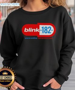 Good Enema of the State Blink-182 sweatshirt featuring iconic album artwork and vibrant colors for fans of the band.