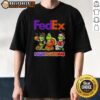 Good FedEx X Grinch Cosplay Happy Hallothanksmas T-Shirt featuring festive design for holiday celebrations.