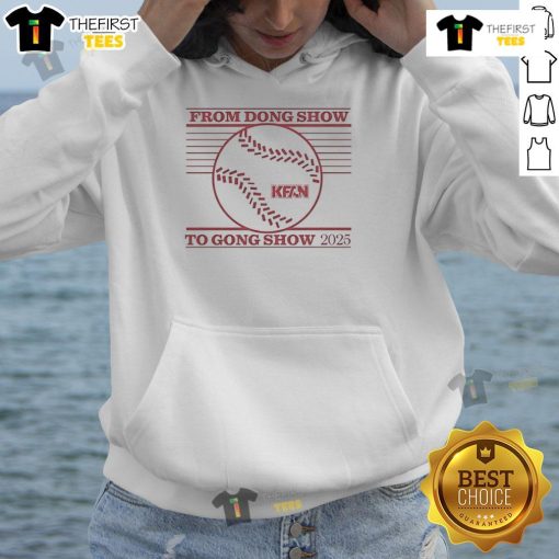 Good From Dong Show to Gong Show 2025 Kfan Hoodie featuring stylish design and vibrant colors for fans.