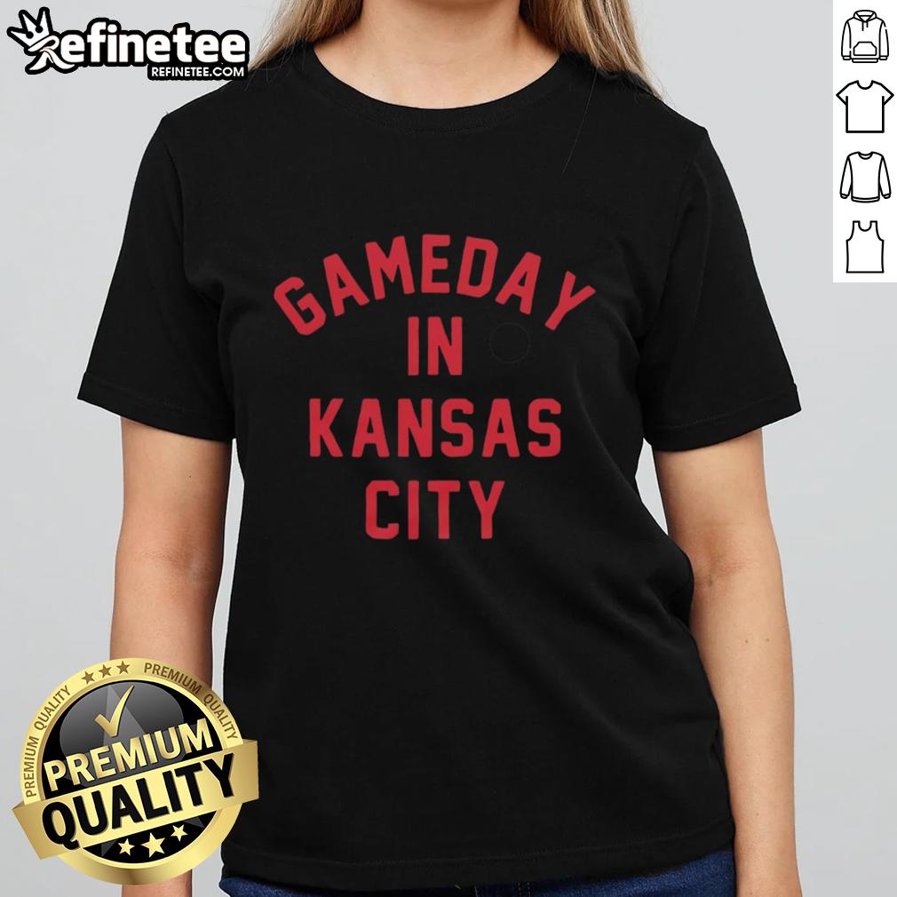 Good Gameday In Kansas City Ladies Tee Good Gameday in Kansas City ladies tee featuring vibrant team colors and stylish design for game day excitement.