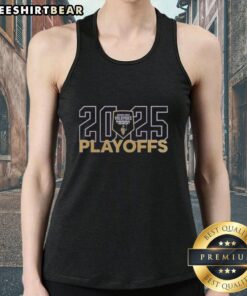 Good Golden State Valkyries 2025 Playoff Tank Top featuring vibrant design, perfect for fans and sports enthusiasts.
