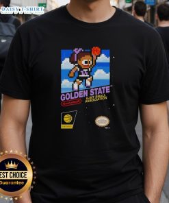 Good Golden State Valkyries Basketball 8 Bit T-Shirt featuring retro graphics and vibrant colors for fans and players.