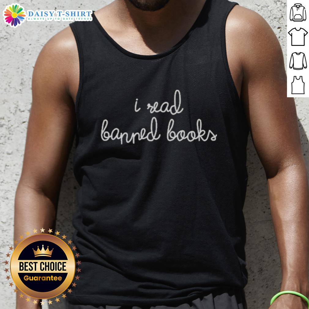 Good Heather Dubrow I Read Banned Books Tank Top Good Heather Dubrow I Read Banned Books tank top featuring bold text, perfect for book lovers and advocates of free reading.