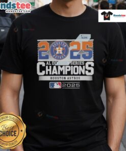 Celebrate the Houston Astros 2025 AL Division Series Championship with this vibrant postseason t-shirt design.