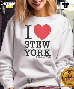 Cozy 'Good I Love Stew' sweatshirt featuring a fun graphic, perfect for casual wear and showing off your love for stew.