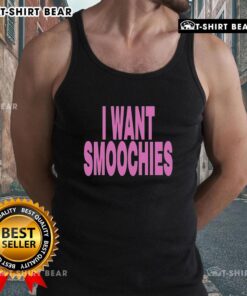 Good I Want Smoochies Tank Top in vibrant colors, perfect for casual summer outfits and expressing love.