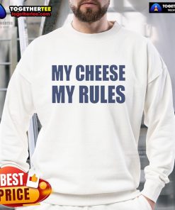 Good iCarly My Cheese My Rules sweatshirt featuring vibrant graphics and a cozy design, perfect for fans of the show.