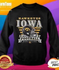 Good Iowa Hawkeyes Stripe Splash Sweatshirt featuring bold team colors and stylish design, perfect for game day wear.