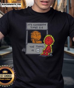 Good It's Clobberin' Time Fantastic T-Shirt featuring a bold graphic design inspired by superhero themes.