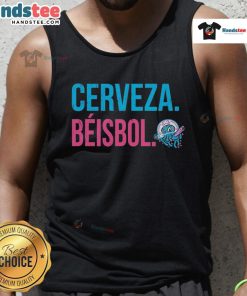 Good Jersey Shore Blueclaws Copa Cerveza Beisbol Medusas tank top featuring vibrant colors and stylish design.