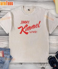 Good Jimmy Kimmel Live tall washed t-shirt featuring a vibrant graphic design, perfect for fans of the show.