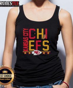 Good Kansas City Chiefs Design Box Tank Top featuring team colors and logo for stylish game day wear.