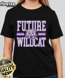 Good Kansas State Wildcats Future Wildcat Ladies Tee in purple, perfect for fans and stylish game day wear.
